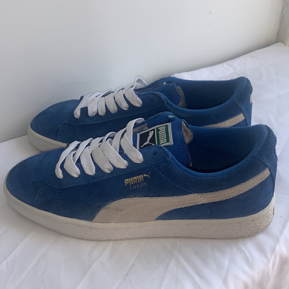 Puma Classic Suede Jr Snorkel blue/white - Picture 2 of 10